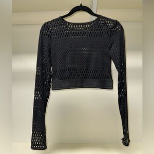 ALO Yoga Mesh Haute Summer Long Sleeve